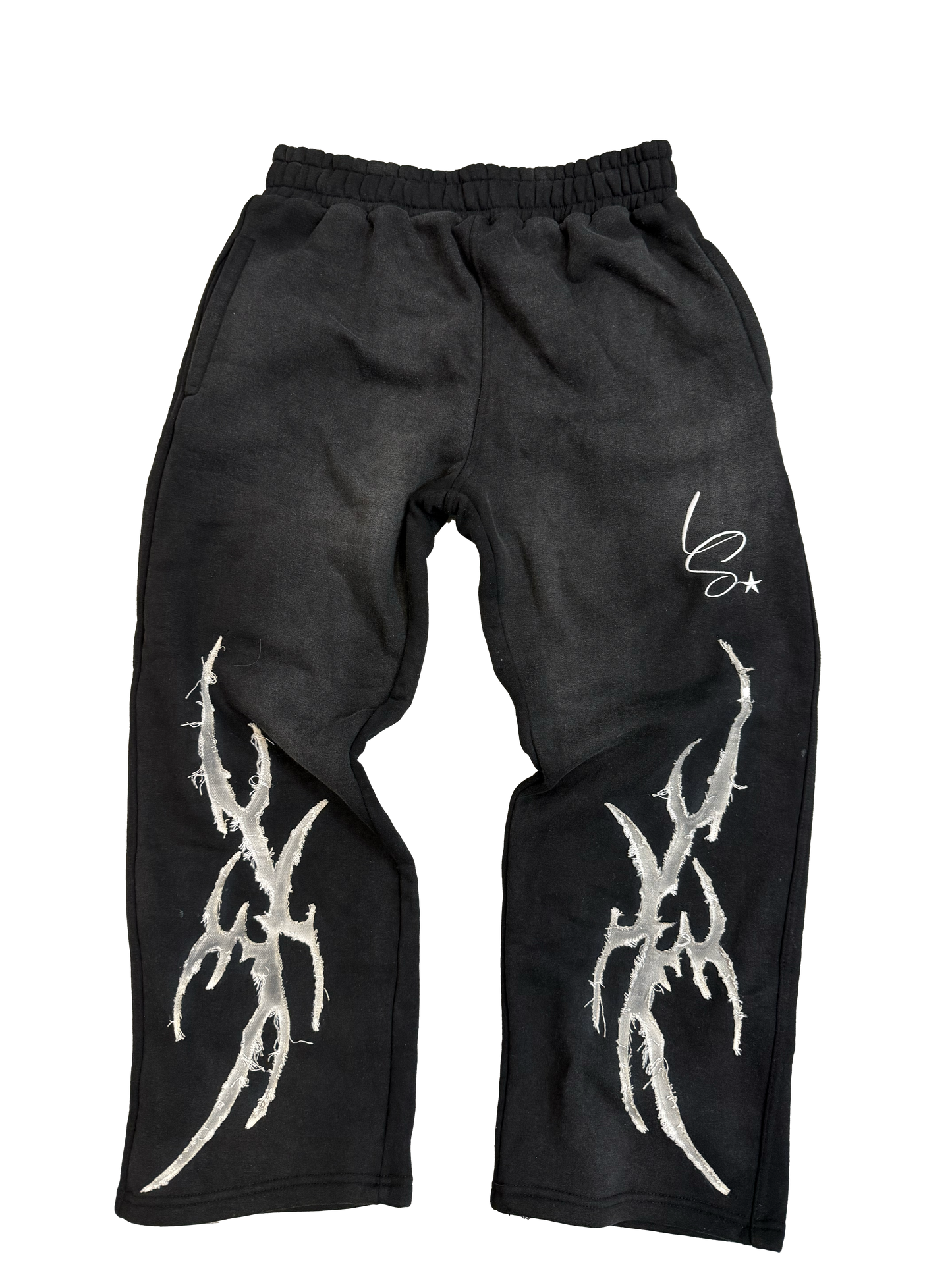 Flared sweatpants